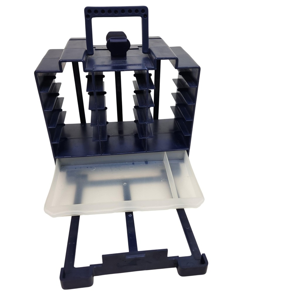 Vintage Whispers Archival Ink Pad Storage Case Carrying Cady Blue